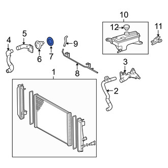 Toyota OE - Engine Coolant Thermostat Housing Gasket
