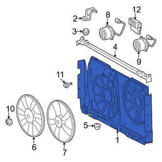 Toyota OE - Upper Engine Cooling Fan Shroud
