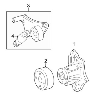 Toyota OE - Cooling - Water Pump (2.4L)
