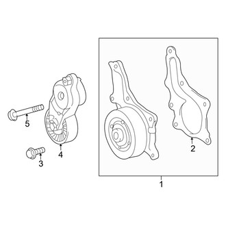 Toyota OE - Cooling - Water Pump (2.5L)