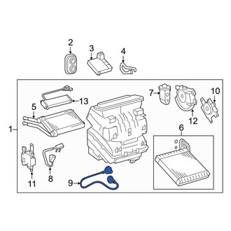 Toyota OE - HVAC Blower Control Cable