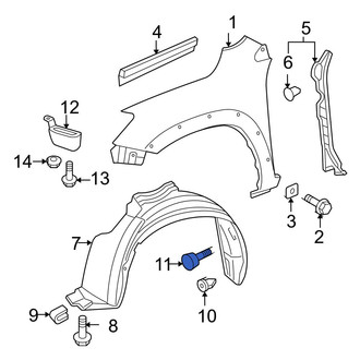 Toyota OE - Fender Liner Bolt