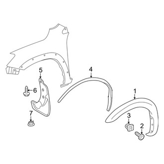 Toyota OE - Fender - Exterior Trim