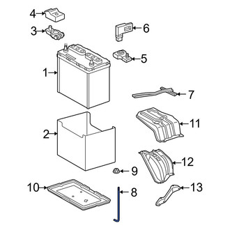 Toyota OE - Battery Hold Down Stud