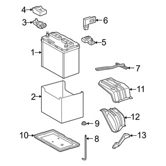 Toyota OE - Electrical - Battery