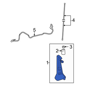 Toyota OE - Radio Antenna Assembly