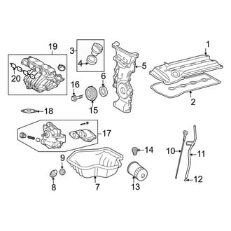 Toyota OE - Engine / Transaxle - Engine Parts (2.4L)