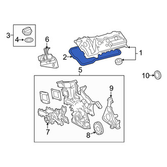 Toyota OE - Right Engine Valve Cover Gasket