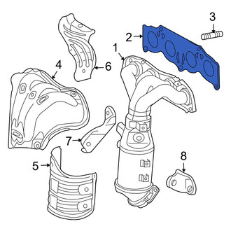 Toyota OE - Exhaust Manifold Gasket
