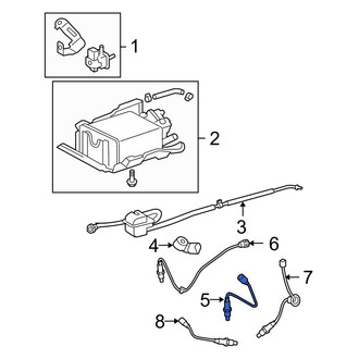 Toyota OE - Front Right Oxygen Sensor