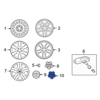 Toyota OE - Wheel Cap