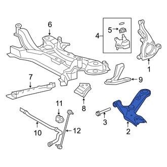 Toyota OE - Front Left Suspension Control Arm