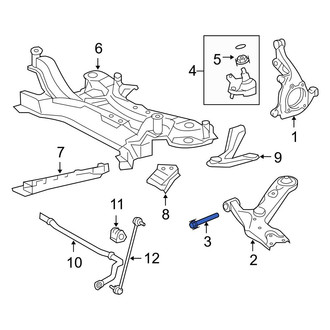 Toyota OE - Suspension Control Arm Bolt