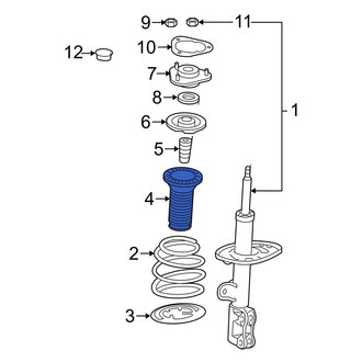 Toyota OE - Suspension Strut Bellows