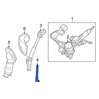 Toyota OE - Lower Steering Shaft