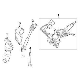 Toyota OE - Steering Column Assembly
