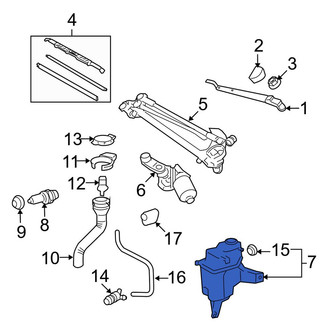 Toyota OE - Washer Fluid Reservoir