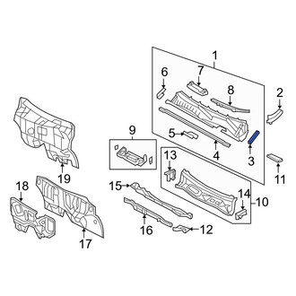 Toyota OE - Cowl Cover Seal