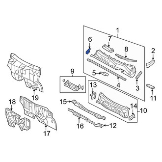 Toyota OE - Cowl Cover Bracket