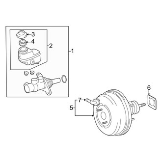 Toyota OE - Cowl - Components on Dash Panel