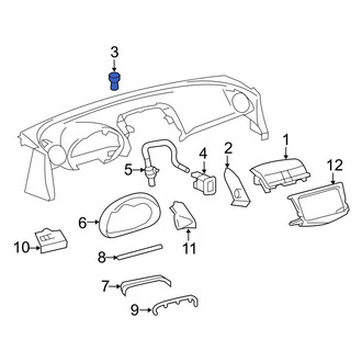 Toyota OE - Sun Load Temperature Sensor