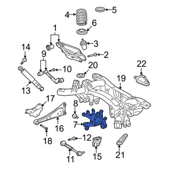 Toyota OE - Rear Left Suspension Knuckle