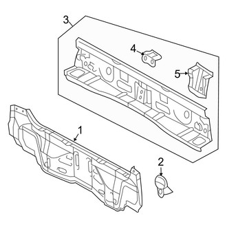 Toyota OE - Rear Body & Floor - Rear Body (Gas)
