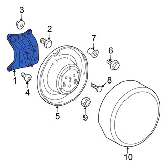 Toyota OE - Spare Tire Carrier