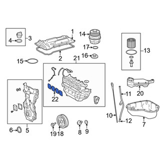 Toyota OE - Engine Intake Manifold Gasket