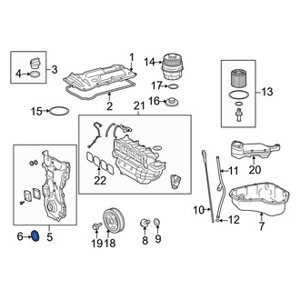 Toyota OE - Front Engine Crankshaft Seal