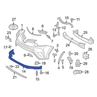 Toyota OE - Front Valance Panel