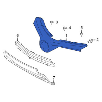 Toyota OE - Front Upper Grille