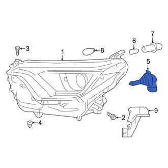 Toyota OE - Front Headlight Bulb