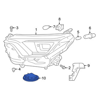 Toyota OE - Front Headlight Control Module