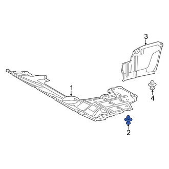 Toyota OE - Bumper Cover Retainer