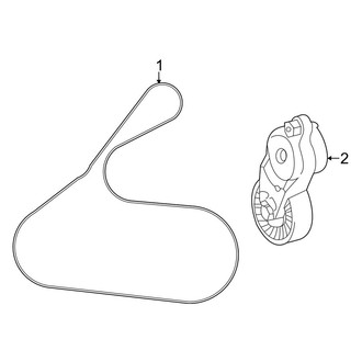 Toyota OE - Cooling - Belts & Pulleys (LE / Limited / SE / XLE)