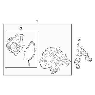 Toyota OE - Cooling - Water Pump (Hybrid Limited / Hybrid XLE)
