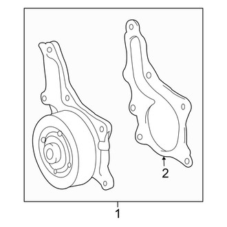 Toyota OE - Cooling - Water Pump (LE / Limited / SE / XLE)