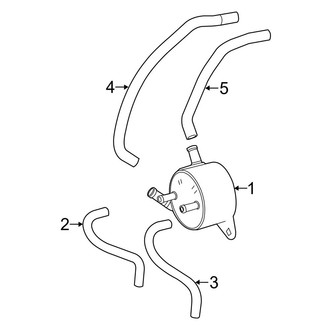 Toyota OE - Cooling - Trans Oil Cooler (LE / Limited / XLE)