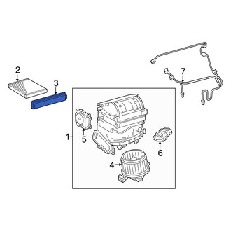 Toyota OE - Cabin Air Filter Cover