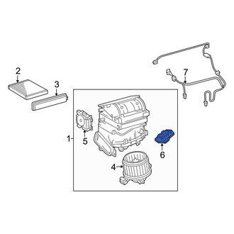 Toyota OE - HVAC Blower Motor Resistor