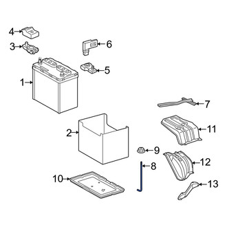 Toyota OE - Battery Hold Down Stud