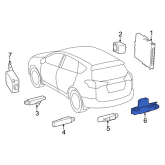 Toyota OE - Rear Outer Keyless Entry Antenna