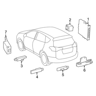 Toyota OE - Electrical Components (Smart Entry Components)