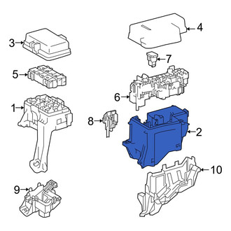 Toyota OE - Left Fuse and Relay Center