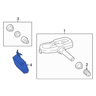 Toyota OE - Tire Pressure Monitoring System (TPMS) Receiver