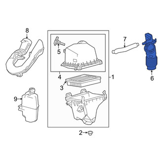 Toyota OE - Engine Air Intake Hose