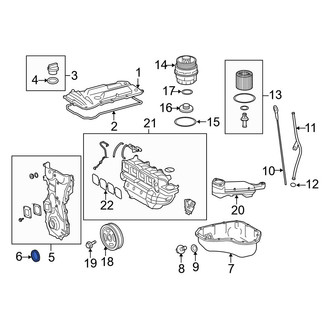 Toyota OE - Front Engine Crankshaft Seal