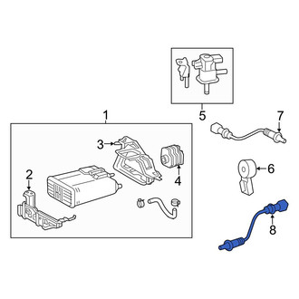 Toyota OE - Rear Oxygen Sensor