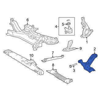 Toyota OE - Rear Right Lower Suspension Control Arm